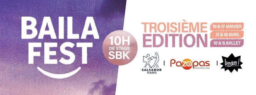 Affiche de l'événement Baïla Fest #3 du 08/01/2027 à Niort