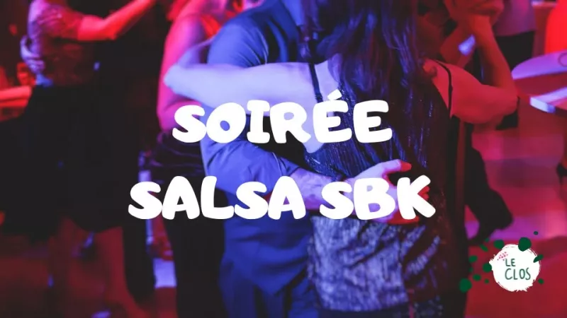 Affiche de l'événement Soirée salsa SBK du 30/10/2026 à Rochefort